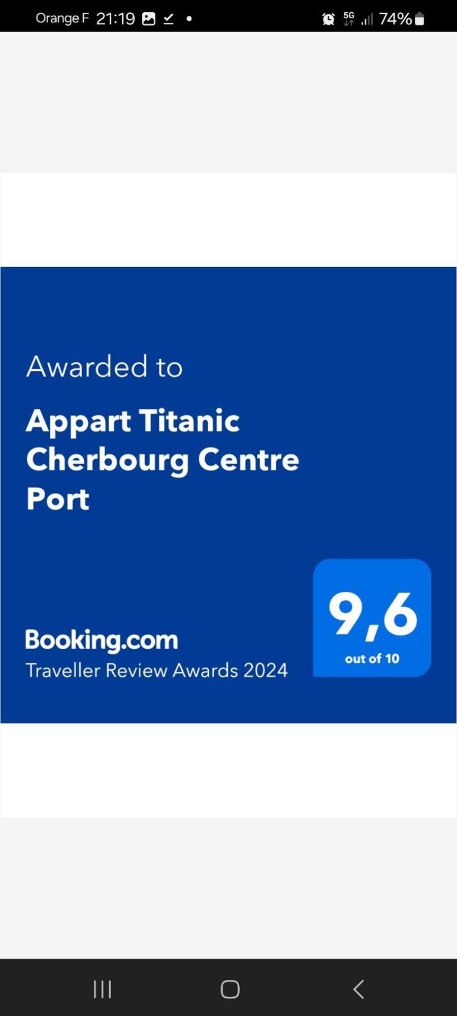 Appart Titanic Cherbourg Centre Port Екстериор снимка